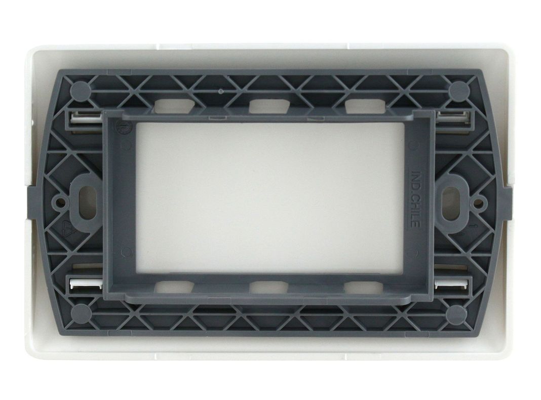 Placa ciega Génesis blanco Schneider-2