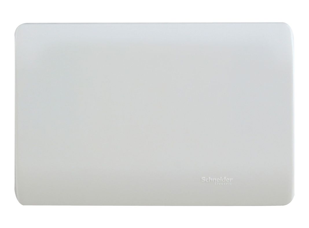 Placa ciega Génesis blanco Schneider-0