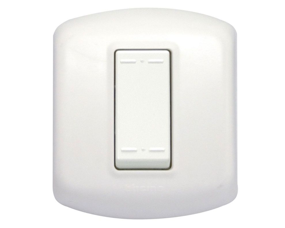 Interruptor conmutador 9/24 con casquete modus plus Bticino-0
