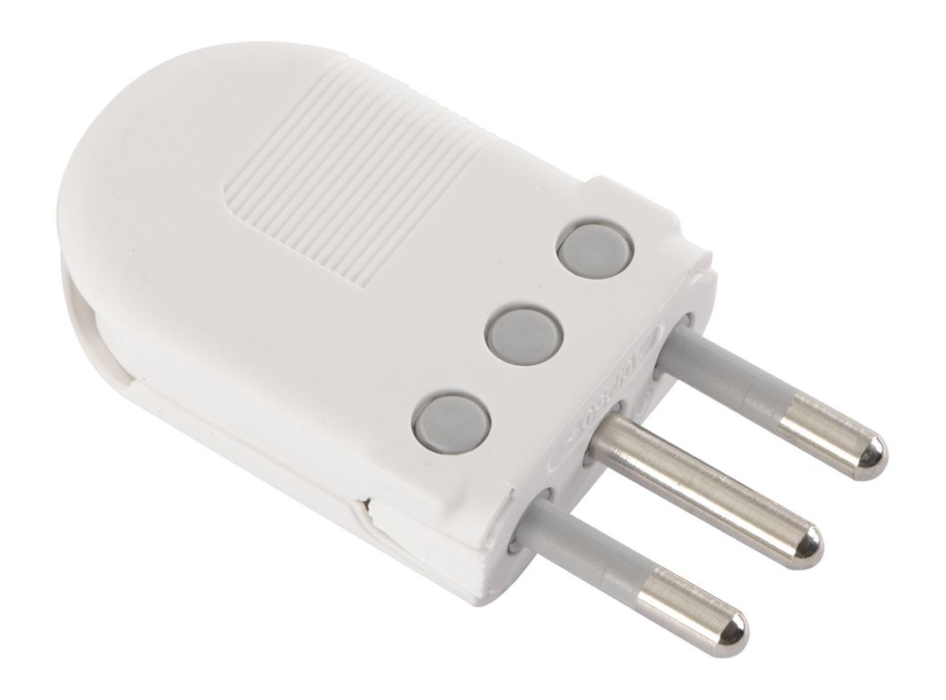 Enchufe macho articulado 10 amp Bticino-0