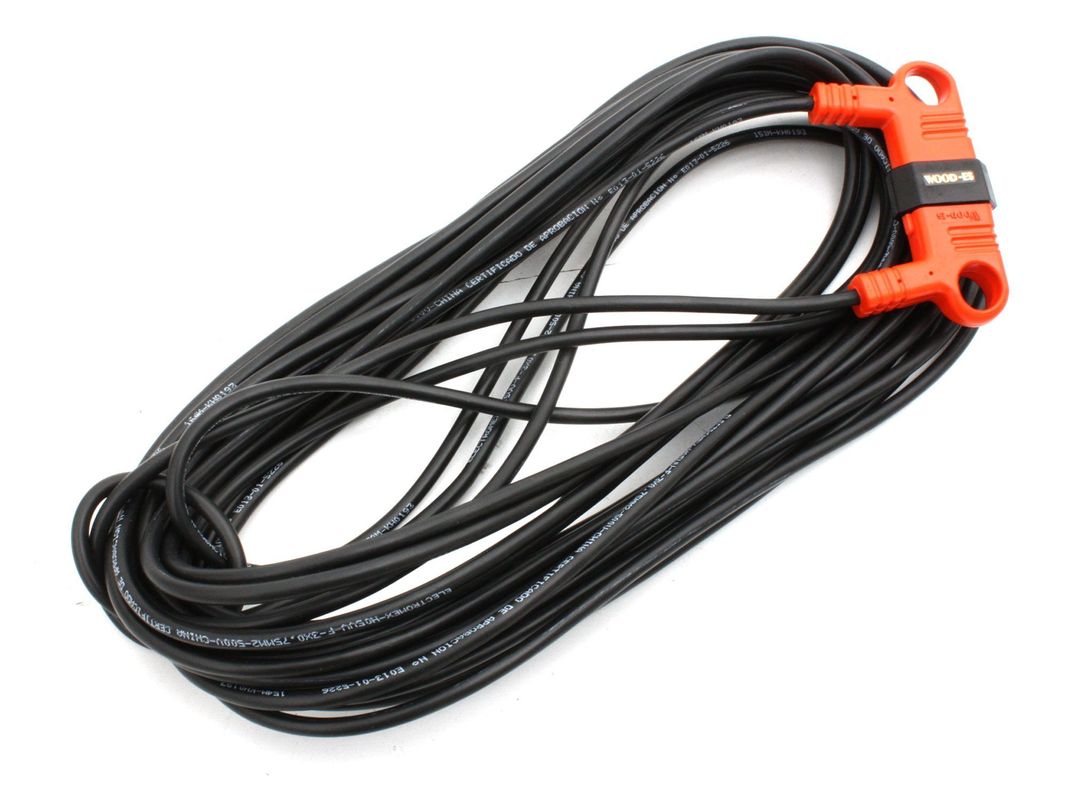 Alargador 15 m Simple negro Wood-es-0