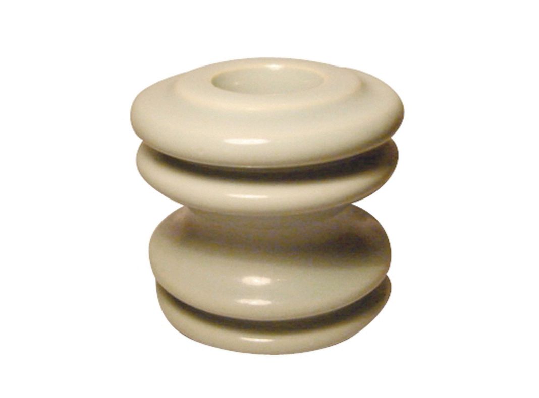 Aislador tensión 10 kv carrete blanco Rema-0
