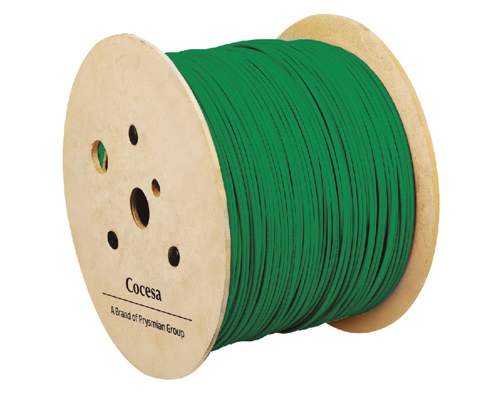 Cable thhn plus 14 awg verde 1 metro lineal Cocesa-0