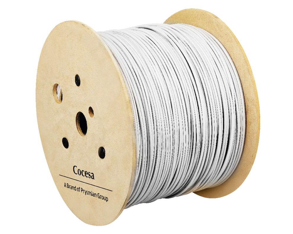 Cable thhn plus 12 awg blanco 1 metro lineal Cocesa-0