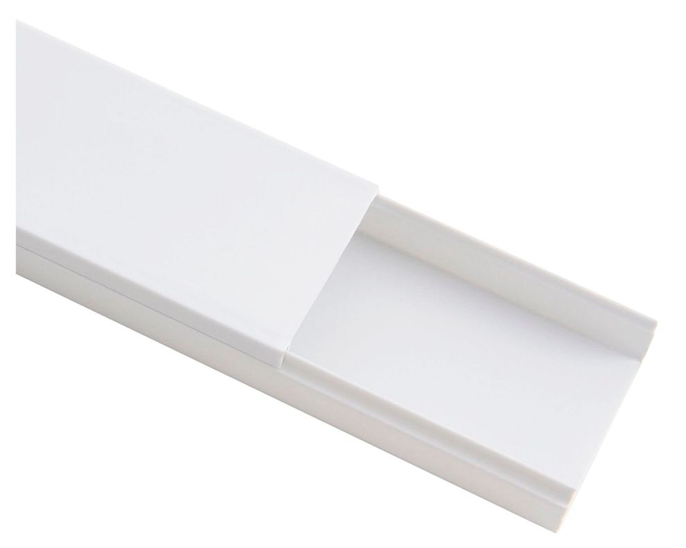 Canaleta 40 x 16 mmx 2 mt regalogar blanco DRL-0