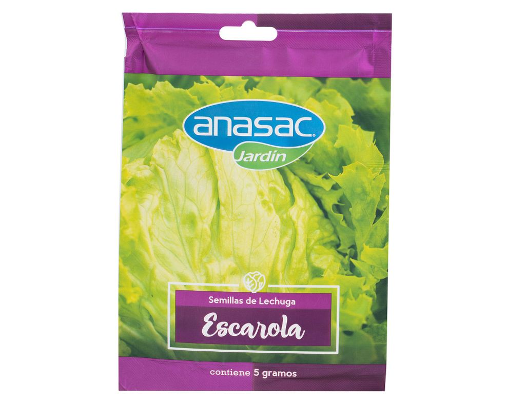 Semilla lechuga escarola 5 gr Anasac-0