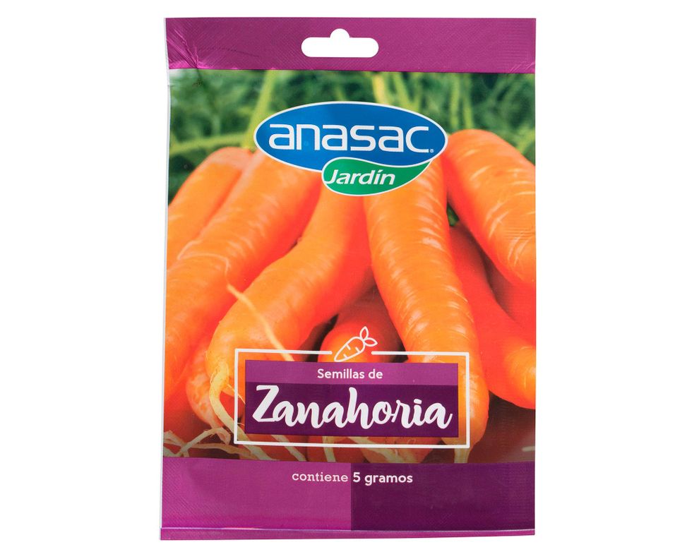 Semillas zanahoria 5 gr Anasac-0