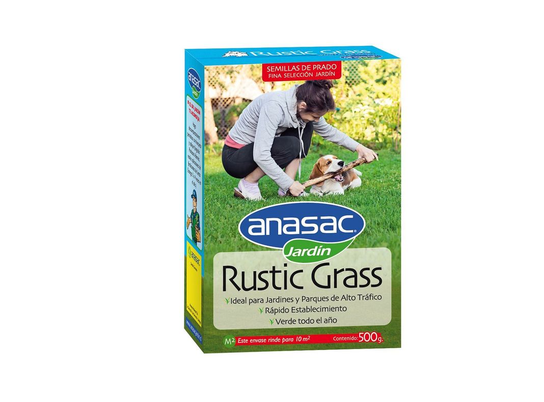 Semillas prado fina rustic grass 500g Anasac-0