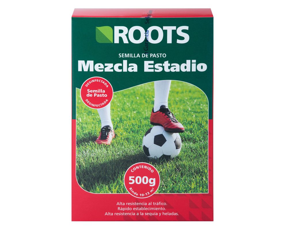 Semilla pasto estadio corriente desinfectada 500 gramos Roots-0