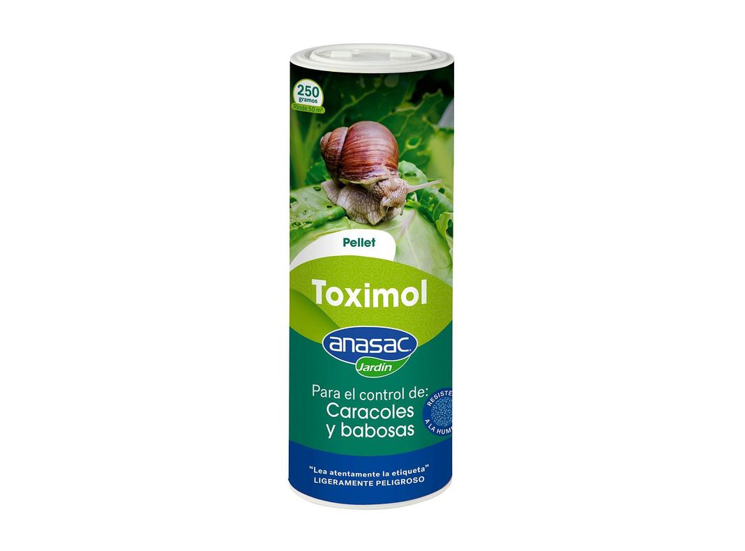 Cebo toximol molusquicida control caracoles babosas 250 gr Anasac-0