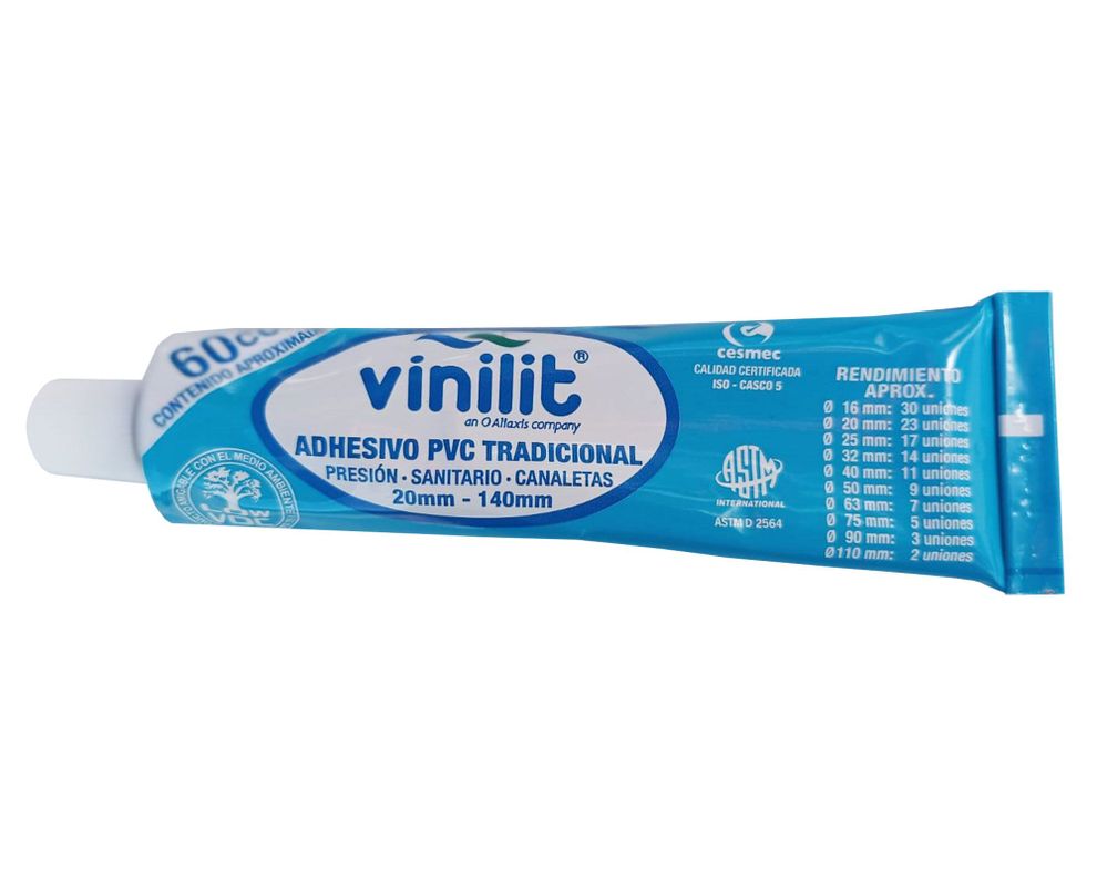 Adhesivo pvc en pomo 60 cc Vinilit-1