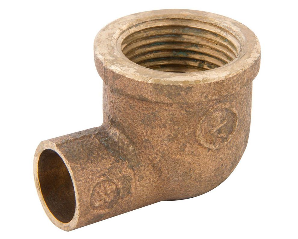 Codo de bronce 1/2 x 3/4 so hi Nibsa-0