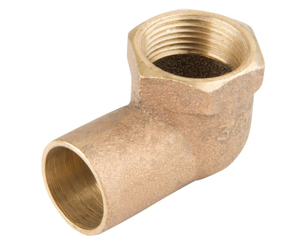 Codo de bronce 3/4 so hi Nibsa-0