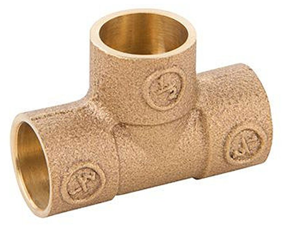 Tee de bronce 1/2 so so so Nibsa-0