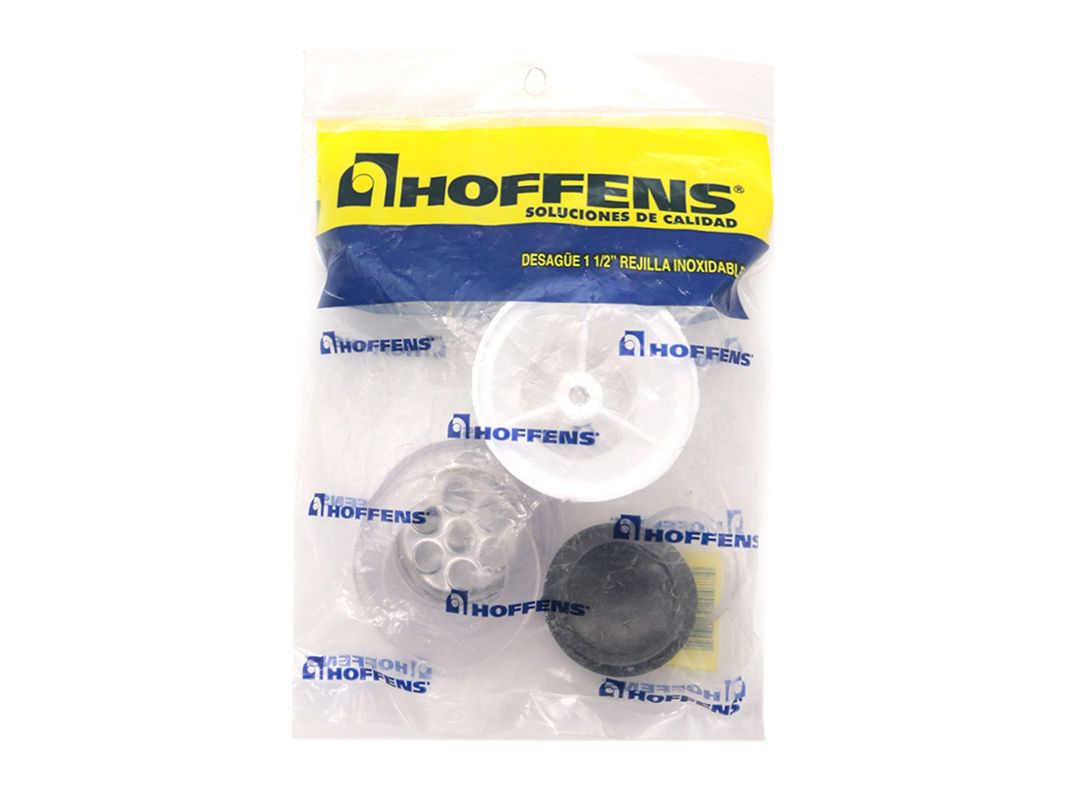 Desague lavaplatos con tapón 1 1/2'' Hoffens-1
