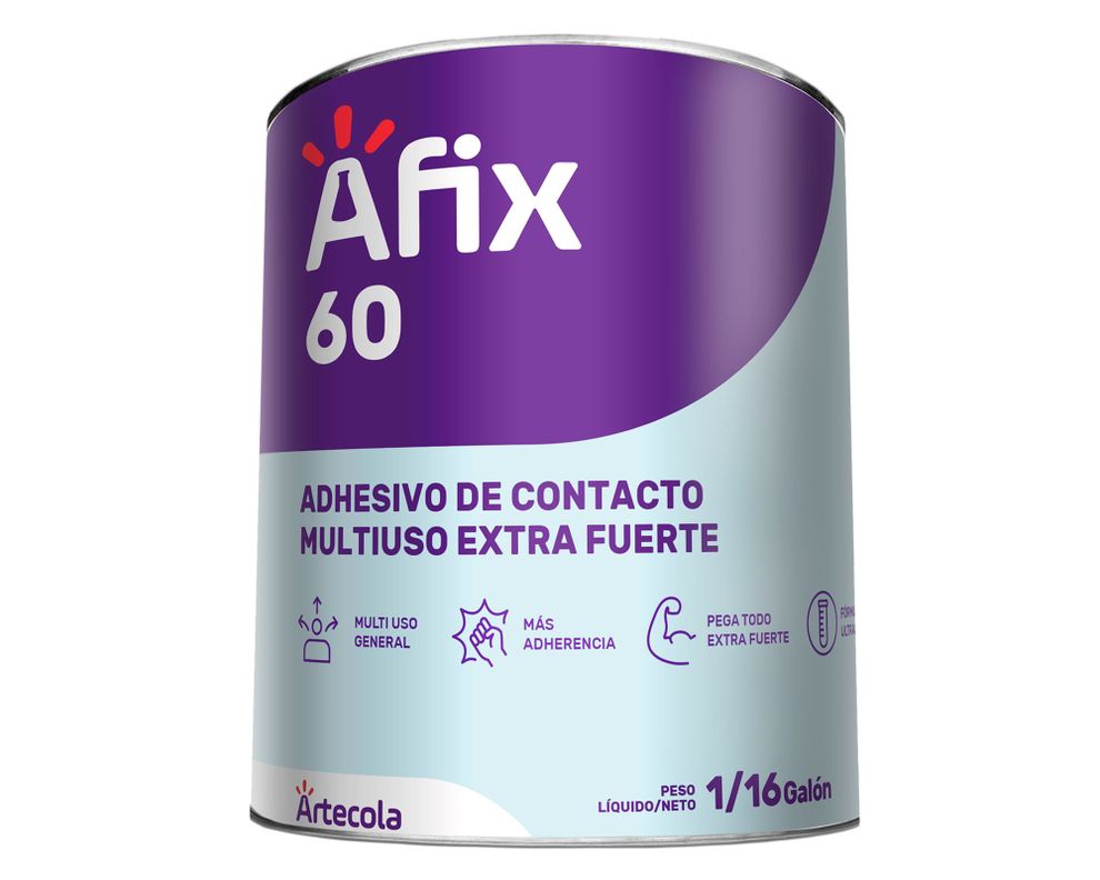Adhesivo de contacto 1/16 galón 60 Multiuso Extra Fuerte-0