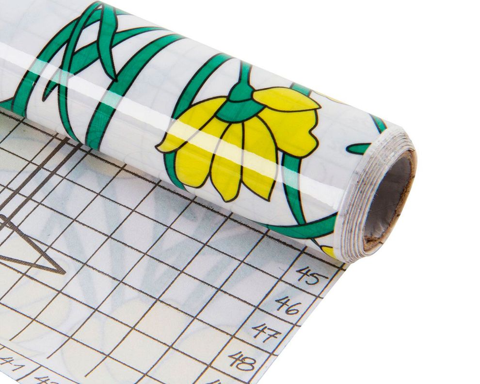 Papel autoadhesivo 2x0,45 m flores Muresco-3