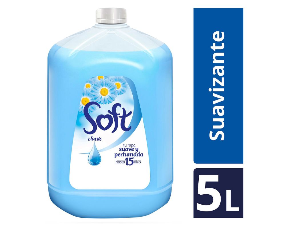 Suavizante ropa 5 litros classic soft-1