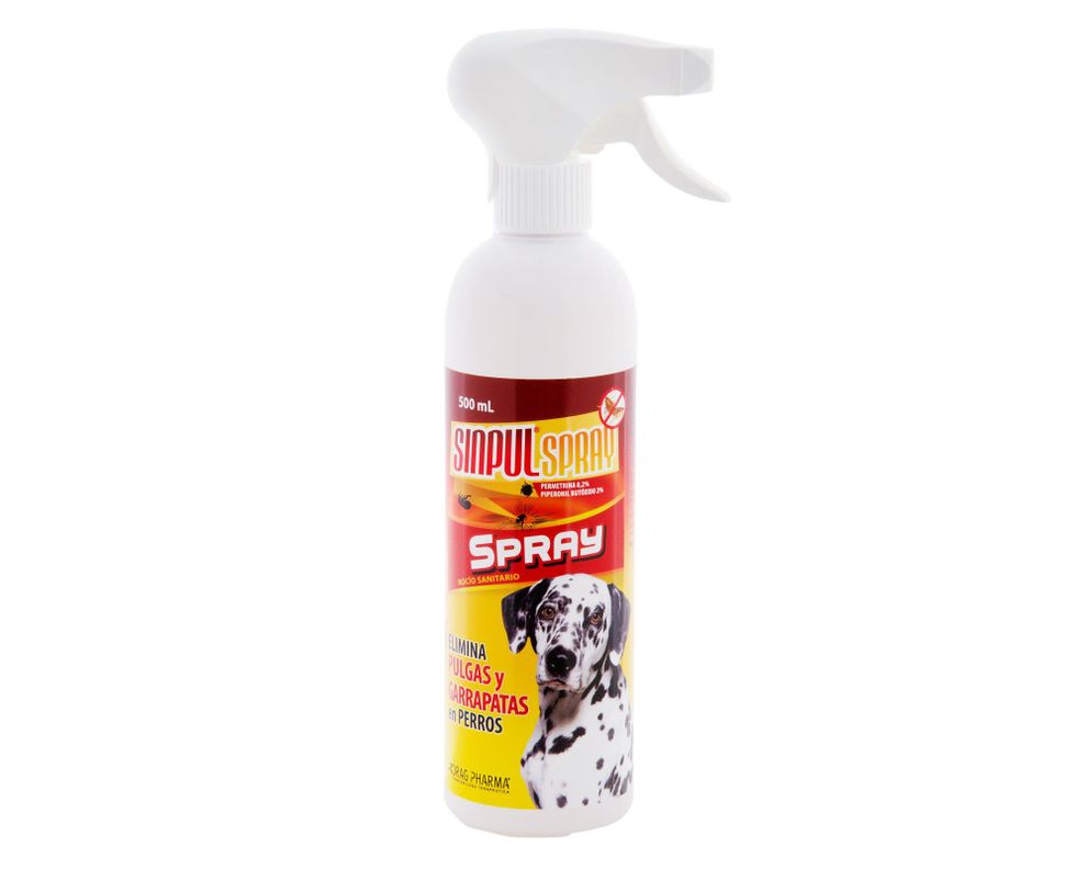 Rocio sanitario spray elimina pulgas y garrapata 500 ml sinpul