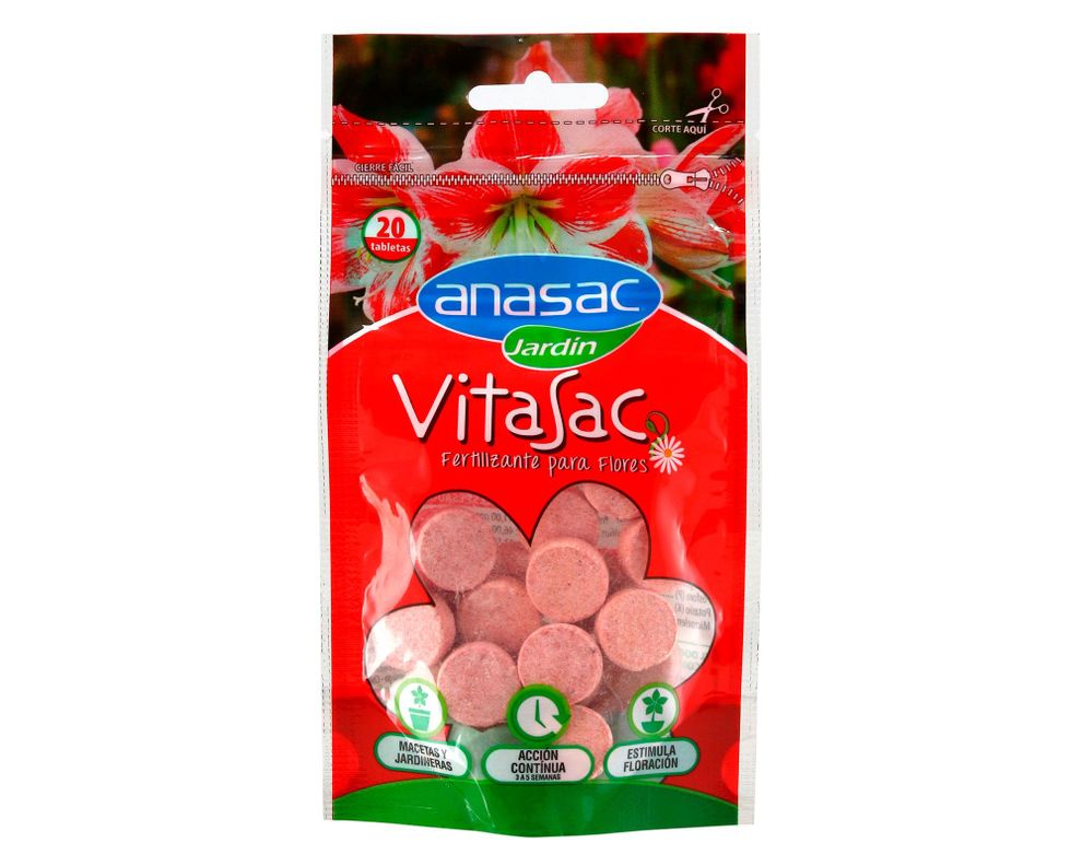 Fertilizante flores vitasac 20 tabletas anasac-0
