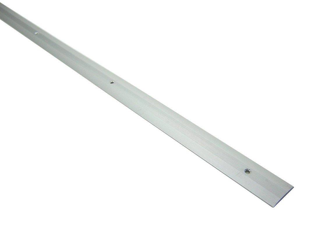 Cubrejunta aluminio plata con tornillo 83 cm Idaf-0