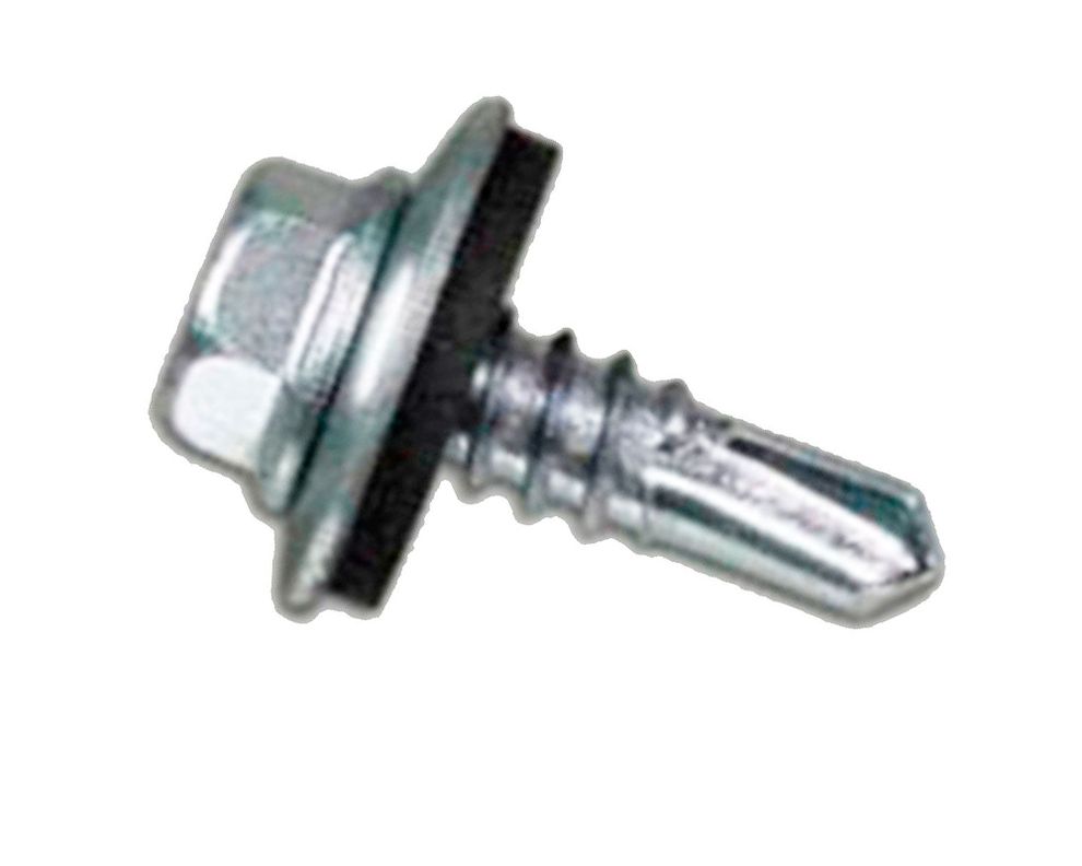 Tornillo autoperforante hexagonal con golilla y goma 10X3/4'' Imporper'-0
