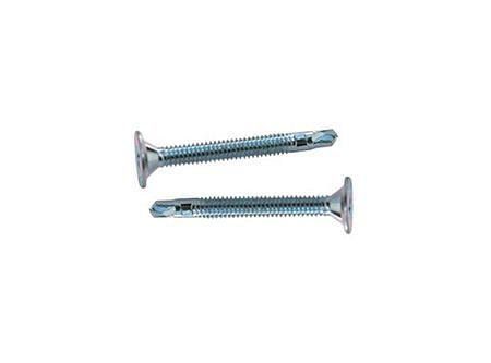Tornillo Volcanita punta broca N°6 x 1 1/4'' zincado 20 unidades Imporper-0