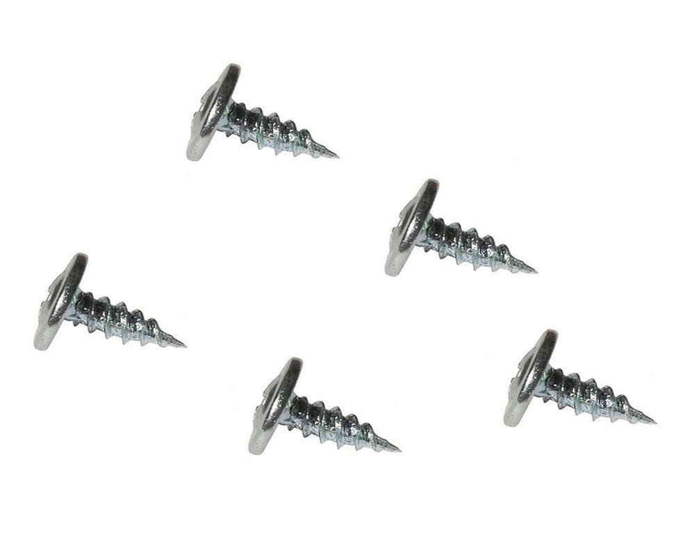 Tornillo autoperforante cabeza Truss con golilla N°8 x 1 1/4'' zincado 10 unidades Imporper-0