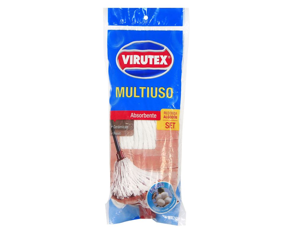 Mopa con mango clásica virutex-0