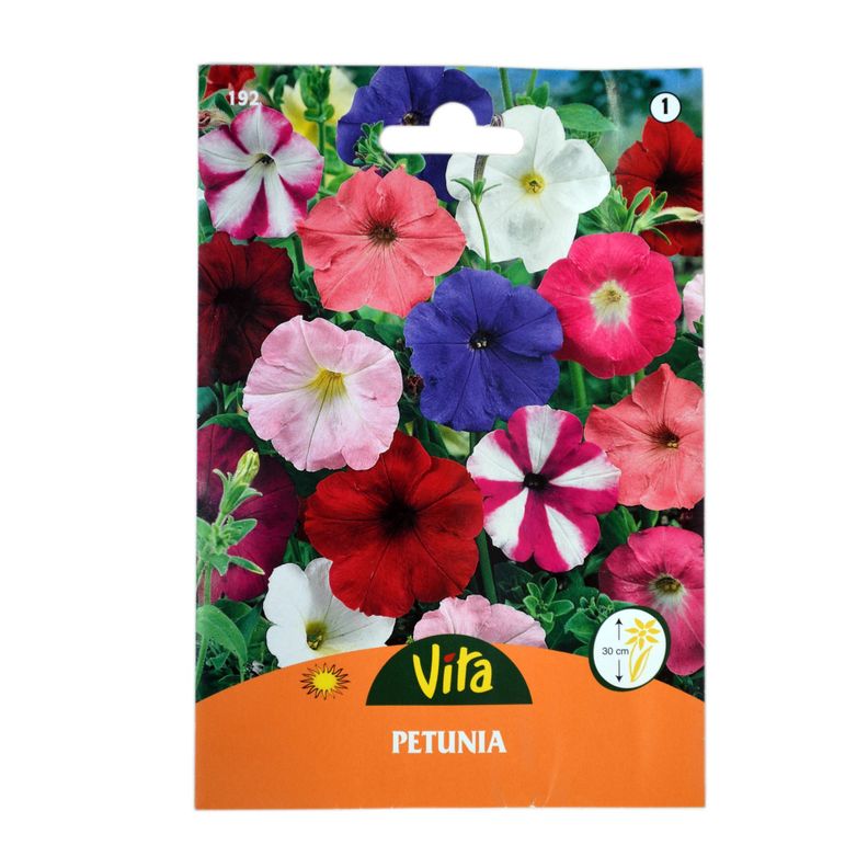 Semilla corriente petunia enana variada desinfectada x0.4g vita-0