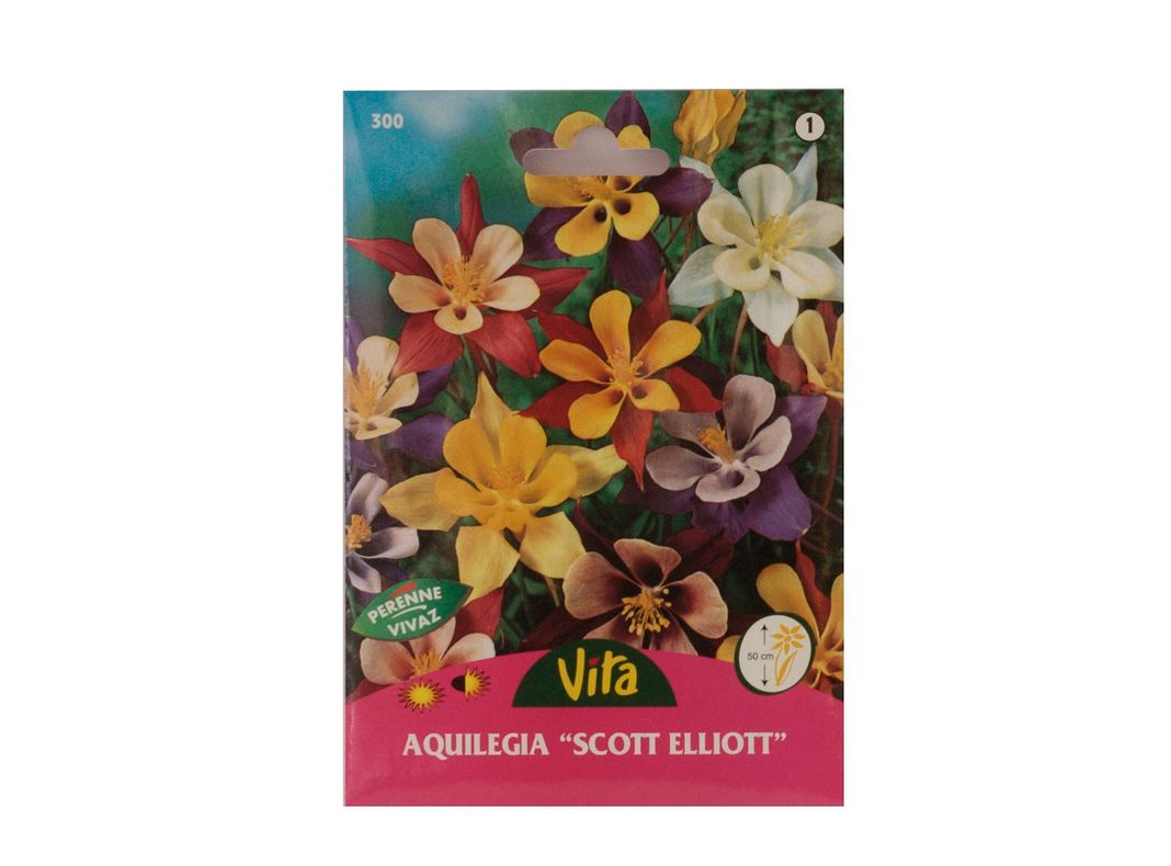 Semilla corriente aguileña variada sin desinfectar x0.5 g vita-0