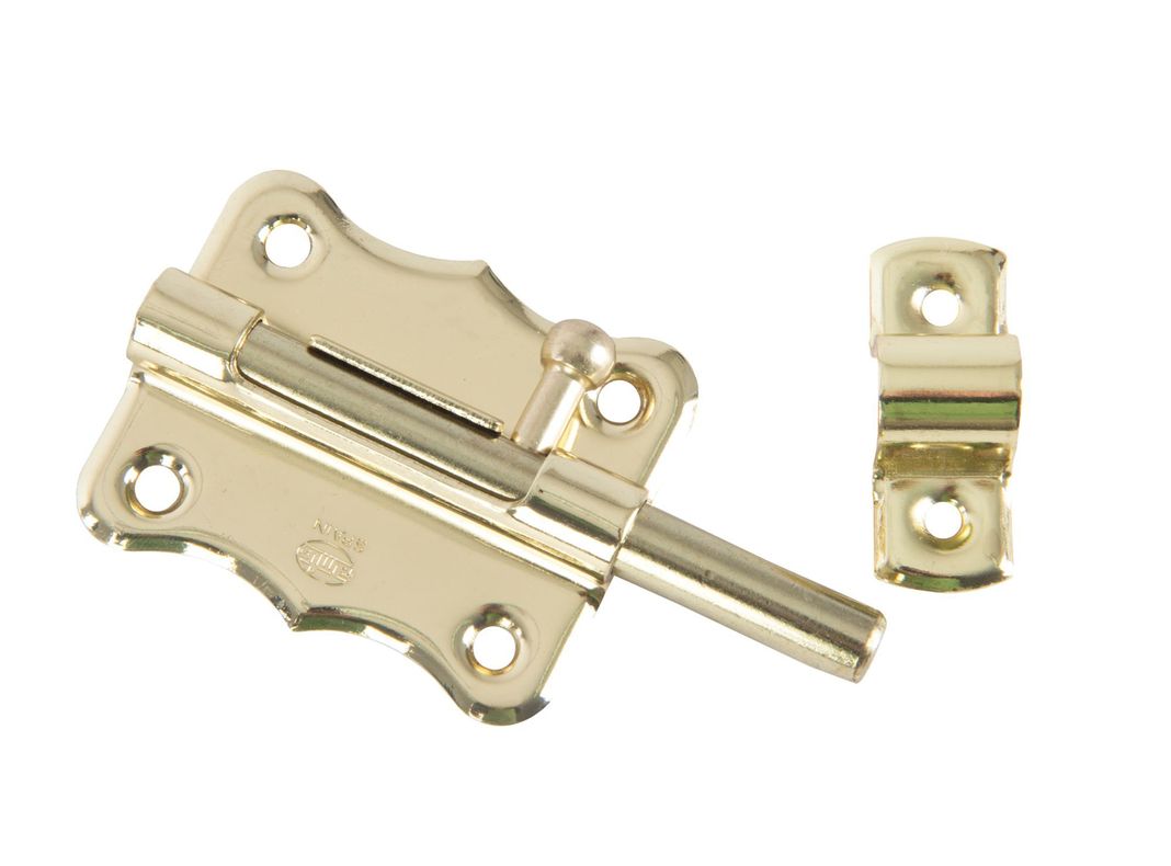 Picaporte 1384 base ancha bronce Lioi-1