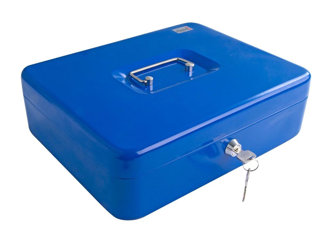 Caja de seguridad portátil 90x300x240 cm M-300 azul Bash-0