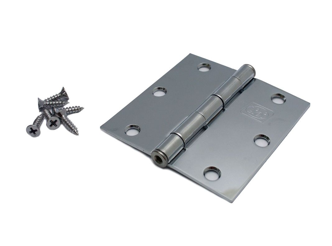 Bisagra 31/2 x 31/2'' L88 tornillos cromo Lioi-0