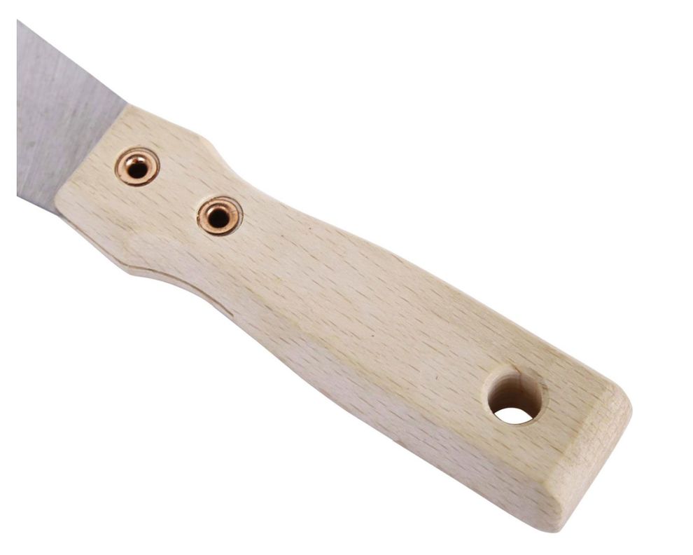 Espátula lisa 10 x 25,5 cm acero Hela-1