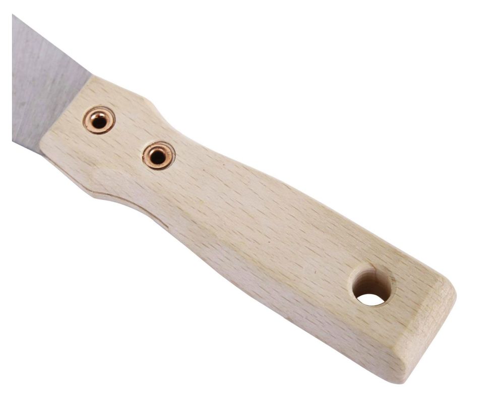 Espátula lisa 12 x 26,5 cm acero Hela-1