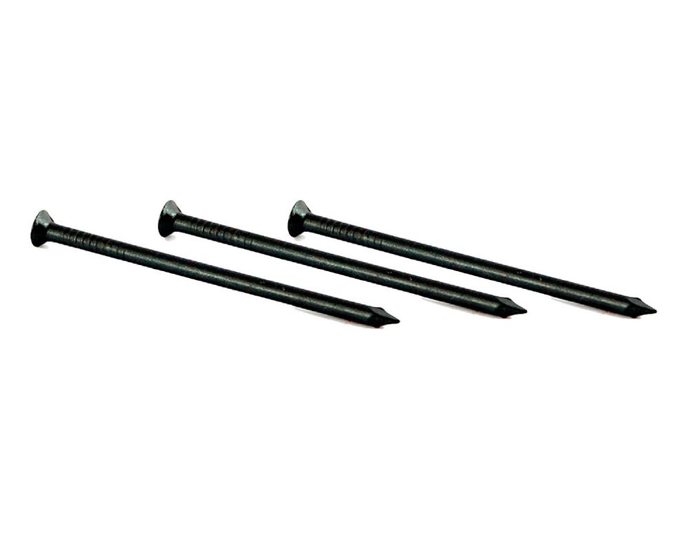 Clavo acero liso 3.0x50 10 unidades. pavonado. Easy Fix-0
