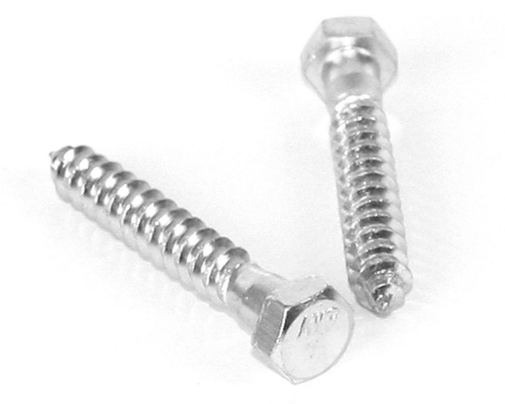 Tirafondo cabeza hexagonal 3/8x2 1/2 zb 2un. Easy Fix-1
