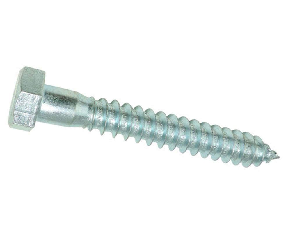 Tirafondo cabeza hexagonal 3/8x2 1/2 zb 2un. Easy Fix-0