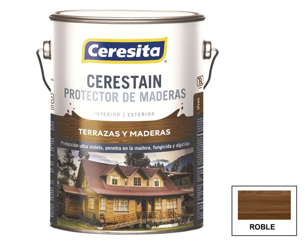 Protector de madera 1 galón cerestain roble mate ceresita-0