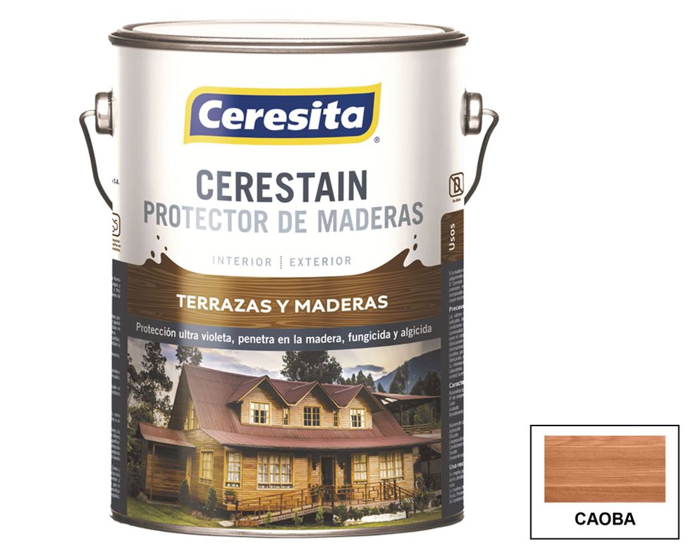 Protector de madera 1 galón cerestain caoba mate ceresita-0