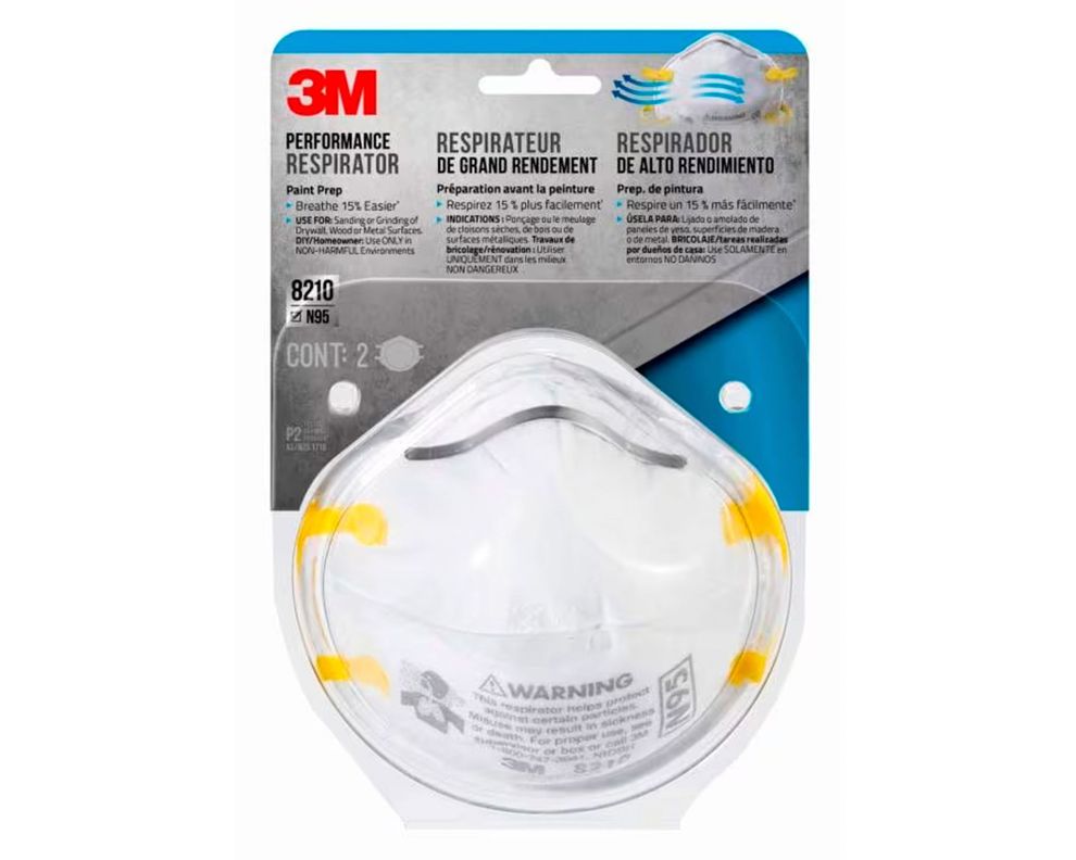 Respirador para partículas blanco 3M-0