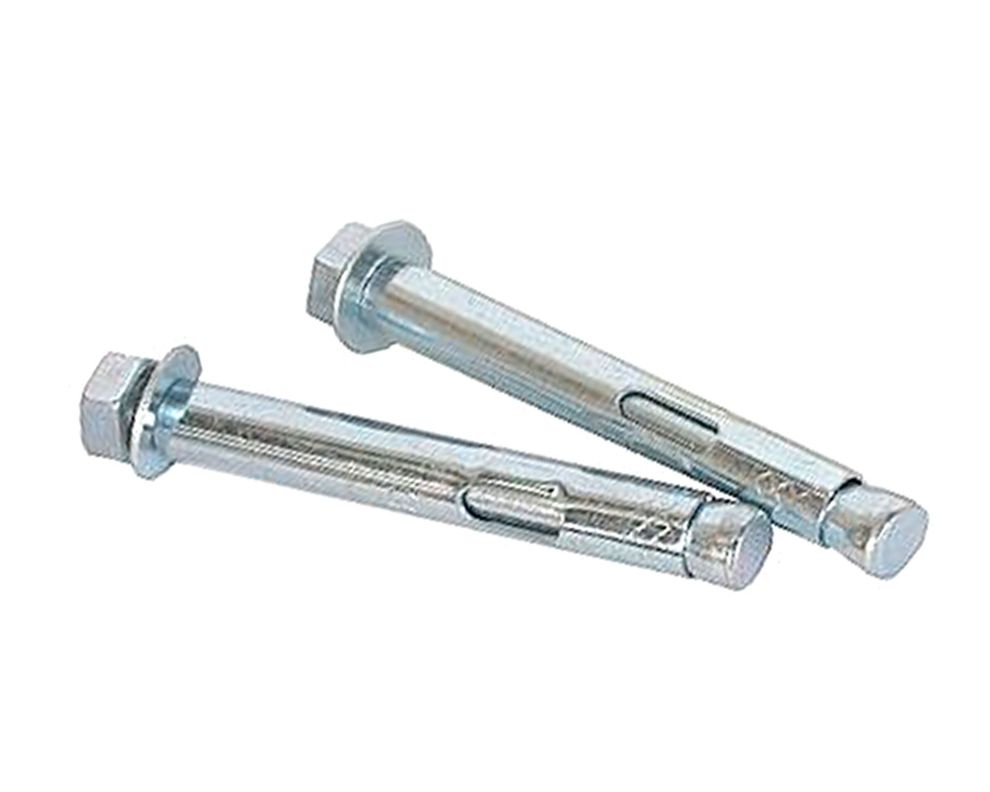 Perno anclaje 5/16x2 1/2’’ con camisa gris. Vhe-0