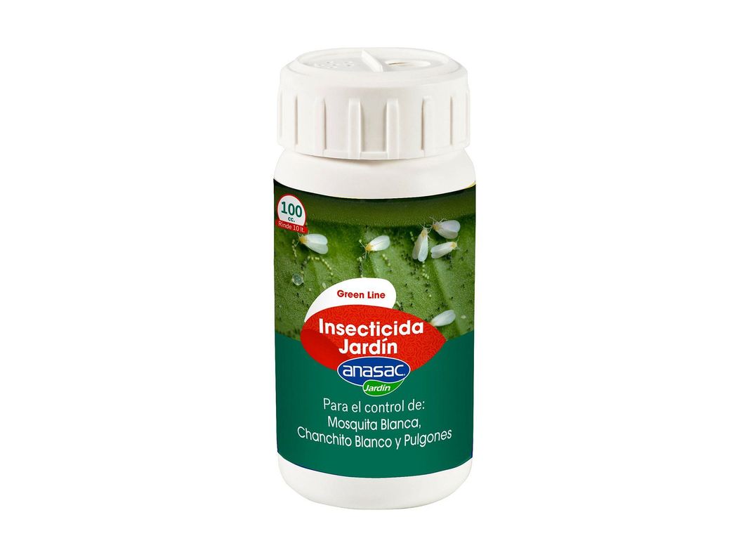 Insecticida jardín líquido emulsionable 100cc Anasac-0