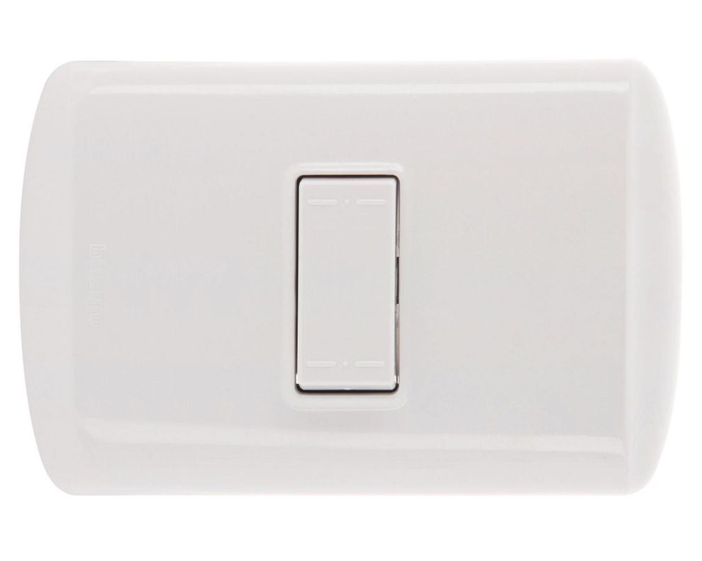 Interruptor conmutador 9/24 modus blanco Bticino-0