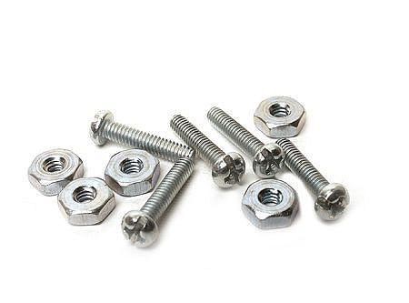 Perno cocina. cabeza redonda. con tuerca. 1/8 x 5/8. Easy Fix-0