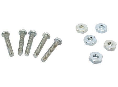 Perno cocina ranura combinada con tuerca zb. 1/8'' x 3/4''. Easy Fix-0