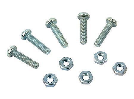 Perno cocina ranura combinada con tuerca zb. 3/16'' x 3/4''. Easy Fix-0
