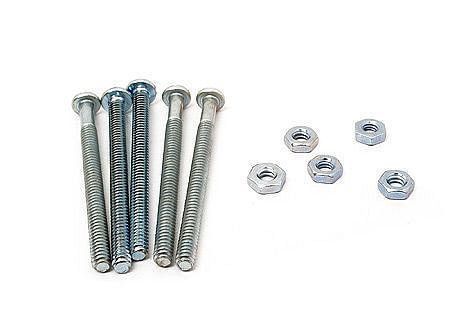 Perno cocina ranura combinada con tuerca zb. 3/16'' x 2 1/2''. Easy Fix-0