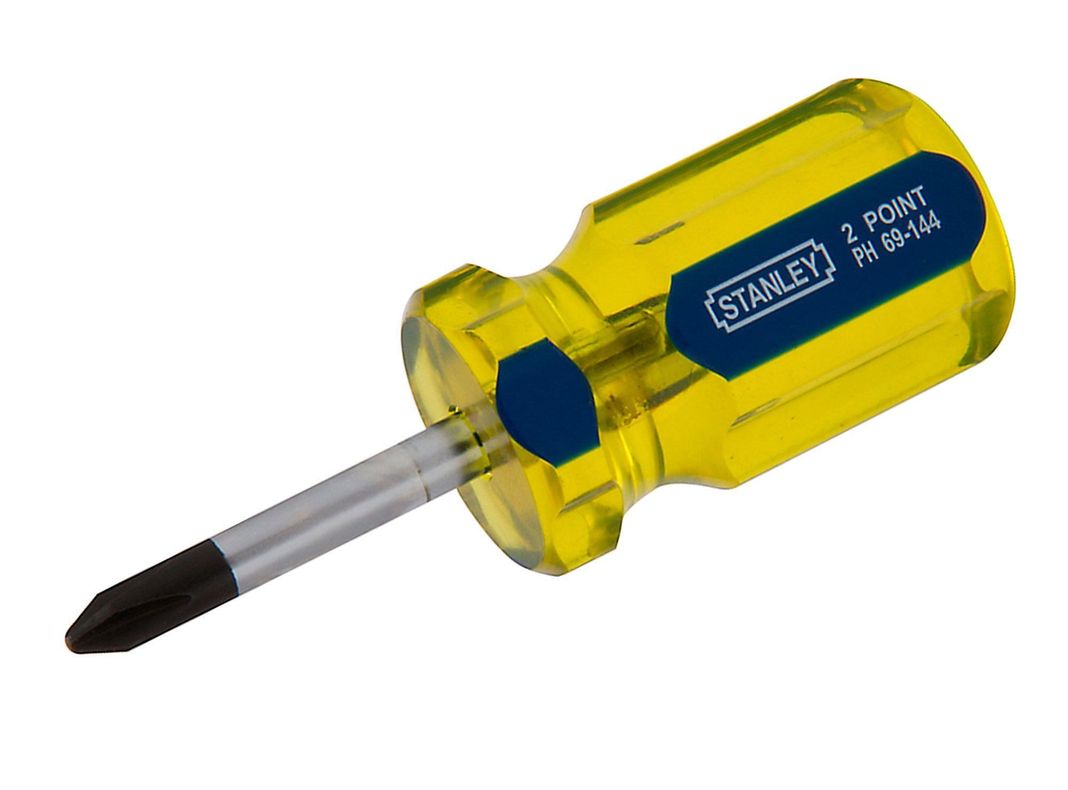 Destornillador punta cruz PH2 40 mm 69-144B Stanley-0